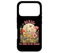 Dixie Nom Mignon rétro Filles Wildflower Nom Dixie Coque pour iPhone 17 Pro