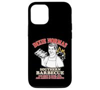 Dixie Normas Barbecue - Meat is Huge & Hot - Funny Pun Adulte Coque pour iPhone 12/12 Pro