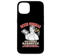 Dixie Normas Barbecue - Meat is Huge & Hot - Funny Pun Adulte Coque pour iPhone 13
