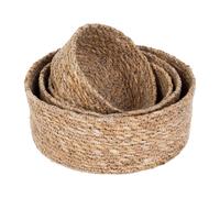 Dixie Panier Emil seagrass small Lot de 4 Nature