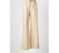 dixie pantalons femme de couleur beige 38