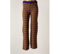 dixie pantalons femme de couleur violet 34