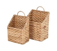 Dixie Set de paniers muraux Lily. 2 pièces Natural