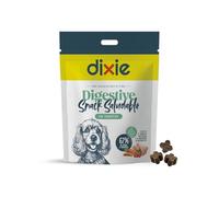 DIXIE Snacks sains digestive 150 g - Snack avec probiotiques pour chiens - Favorise le transit intestinal et régule la digestion - Ingrédients naturels - Aliment semi-humide de viande et légumes