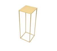 DIXIE STORE Jardinière | Plate-Bande Loft 363 en Métal Support pour Plantes | Support pour Plante Imaginatif | pour La Décoration Intérieure et Extérieure, Grande Impression, Or