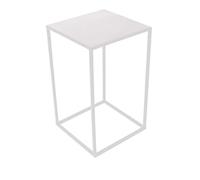 DIXIE STORE Jardinière | Plate-Bande Loft en Métal 363 Jardinière | Support pour Plante Imaginatif | pour La Décoration Intérieure et Extérieure, Grande Impression, Blanc