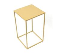 DIXIE STORE Jardinière | Plate-Bande Loft en Métal 363 Jardinière | Support pour Plante Imaginatif | pour La Décoration Intérieure et Extérieure, Grande Impression, Or