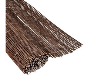 DIXIE STORE - Tapis en Osier - Brise-Vue Balcon - Tapis de Protection Naturel en Osier avec Fil Galvanisé - Canisse Terrasse - Clôture pour Jardin, Balcon et Terrasse, 1,8 x 3 m