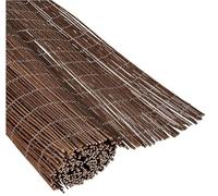 Dixiestore - Tapis en Osier - Brise-Vue Balcon - Tapis de Protection Naturel en Osier avec Fil Galvanisé - Canisse Terrasse - Clôture pour Jardin, Balcon et Terrasse, 1,5 x 5 m