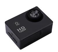 DIXII Caméra d'action, Fosse Caméra de sport extérieure de 30 m HD 1080P Caméscope DV haute définition Batteries rechargeables intégrées avec Kits de montage (Noir)