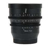 DIXII Objectif Cine 50 mm T2.0 Grande ouverture Full Frame Movie Lens Manuel Z Mount Cinema Lens pour Z5 Z6 Z7 Z9 Z50 Z6Il Z7il ZFC Camera