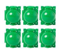 DIXIOUJAI 6 Pcs Vert boîte de greffe de Plantes Boule Propagation des Racines Usine Boule de greffage à Propagation racinaire marcottage aérien enracinement Boule de Croissance Petit Motte (12 cm)
