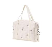 DIXIOUJAI Sac Matelassé de Maternité Pour Bébé - Grande Capacité Couche Maternelle Maman Toilette Bagage Voyage Fourre-Tout Cadeau Pour La Mère