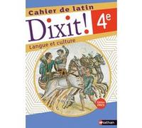 Dixit - Cahier d'activités - 4e - 2021 Thomas Bouhours (Auteur)