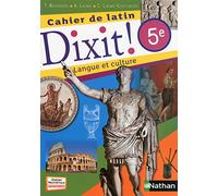 Dixit ! Cahier de latin 5e