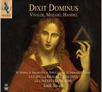 Dixit Dominus - Music of Vivaldi, Mozart & Handel by Jordi Savall [Audio CD]