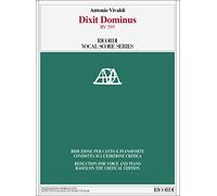 Dixit Dominus RV 595 - Ed. critica M. Talbot - Riduzione per canto e pianoforte di A. Frigé