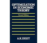 Optimization in Economic Theory