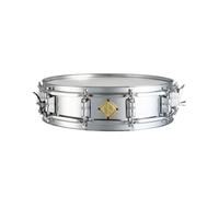 Dixon Caisse claire classique 35,5 x 8,9 cm, avec chaudière en acier, finition chromée, fourrure Evans G1, flip-drop off, caisse claire professionnelle, pour studio et direct