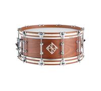 Dixon Chris Brady - Caisse claire professionnelle - En bois de gomme rose - Fabriquée à la main - Peau Evans Die Cast Hoops - Pour studio et direct - 35,5 x 14 cm