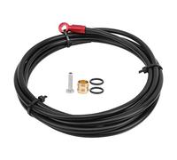 DIY 2M Bicycle Hydraulic Disc Brake, Hose Cable Kit Cuttable for SLX XT XTR Mountain Bike Plastic Aluminum Alloy 5.0mm 2 Meters (C)