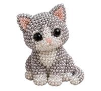 DIY 3D Animal Bead Embroidery Kit, Tiny Bird & Animal Beadwork Set, Easy DIY Beading Set with Colorful Beads & Instructions, Petite Beaded Art Craft Kit, Handmade Creative Present for Adults Beginners