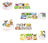 DIY 3D Creative Insect Paper Jigsaw Puzzle, Educational 3D Cartoon Puzzle, Cartoon Puzzles, Educational Toy for Activity, Classroom & Family Fun (All 4 Sets)
