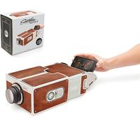 DIY 3D Projecteur Carton Mini Smartphone Lumière Nouveauté Réglable Téléphone Portable Cinéma Comme montré