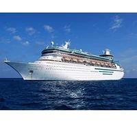 DIY 5D Bateau de Croisière Mer Océan Plein Diamant Peinture Point de Croix Kits Art Scenic 3D Peinture par Diamants 50x60 cm