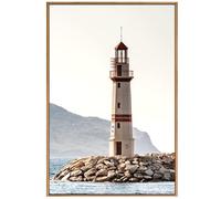 DIY 5D Diamant Peinture Kits,phare grande taille Diamond Painting Strass Complet Chambre Complete Adulte Arts pour La Maison Décoration Murale Cadeau d'images de mosaïque 40x80cm
