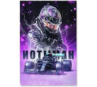 Diy 5d Diamant Peinture NuméRo Kit Casque Lewis Hamilton Violet Broderie Diamant Full Perceuse 11.8"x15.7"(30x40cm) Sans Cadre