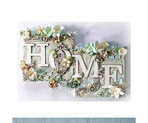 DIY 5D Diamant Peinture par Numéro Kit HOME - Art Plein Forage Cristal, Strass Diamond Painting, Puzzles Broderie, Arts Croix Artisanat, Toile Peinture, Stickers Muraux 40X30 CM