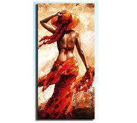 DIY 5D Diamond Painting Plein Forage Kits Femme Sexy Résine Cristal Strass Diamant Peinture Point De Croix Broderie Numéros Adultes Puzzle Lmage Maison Mur Décor Artisanat Round Drill 50x100cm DA7956