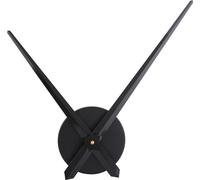DIY Acrylic 3D Wall Clock Sticker Big Watch Wall Modern Home Office Room Decor Black