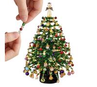 DIY Beaded Christmas Tree - Kit Colorful DIY Crafts Holiday Decoration | Beaded Christmas Tree Kit | DIY Colorful Seasonal Tabletop Centerpiece | Christmas Beading Kits | for Living Room Bedroom Off
