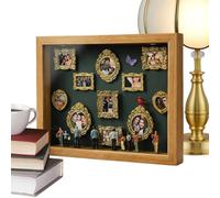 DIY Box - 3D Light Up Memory | Display Case With Figurines & Frames | Personalized Photo Shadow Box | Creative Gift For Couples, Family, Adults, Home Decor, Wedding, Keepsake