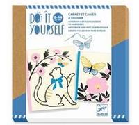 DIY Carnets Jardin poetique Bleu G