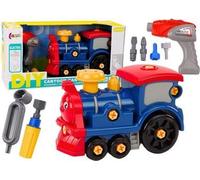 DIY cartoon twister locomotive bleu marine