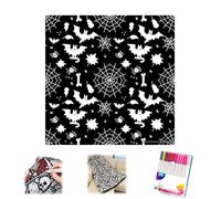DIY Coloring Blanket with Markers - Color Your Own Blankets,Fuzzy Velvet Creative Personalized Art Project,Washable Soft Cozy for Family Activity, Arts & Crafts Bedroom Decor (G)