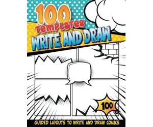 Diy Comic Book Kit: Sketch Book For Comic Fans For Teaching How To Draw Anime Characters