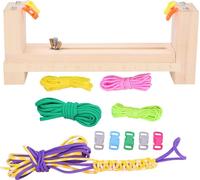 DIY Craft Tool Parachute Cordon ombilical Faiseur de bracelets Paracod Outil de tissage de bracelets, Paracord -Making -Kit pour bracelets Ceinture d'images clés