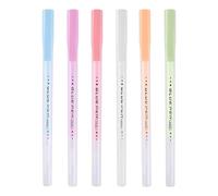 DIY Crafting Glue Pen Set, 6 Pack, Clear PP Material, Quick Dry, 21 x 4.2 x 0.9 cm, for Paper Crafts, Scrapbooking, Card Making, School Projects