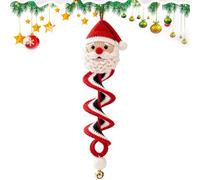 DIY Crochet Snowman Spiral Ornament Kit, Christmas Crochet Craft Set (#B)