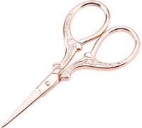 DIY Cross Stitch Antique Sewing Shears Commode Outil de broderie petits ciseaux (Rose)