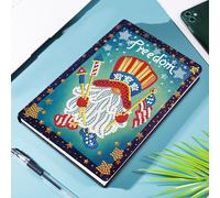 Diy Diamant Peinture Cahier Forme Spéciale Perceuse A5 Journal Livre 50 Pages De Croquis Livre Notepad Enfant Étudiant Cadeau D'artisanat