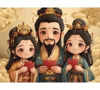 DIY Diamond Painting Adult Set, MaîTre Chang'E, Art Diamant 5D, Art de Broderie Mosaïque, Artisanat de Cristal de Bijoux, Pour Les Enfants Débutants, Pour Femme Les Amies Cadeaux 70x90cm YY4N-36