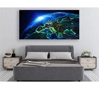 DIY Diamond Painting Kit Complet, Univers Ciel étoilé 5D Peinture Diamant Kit Complet Adulte Enfants Cristal Strass Point De Croix Broderie Diamant Craft Pour Home Décor Murale Square Drill 70x140cm