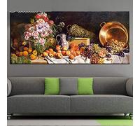 DIY Diamond Painting Kits Full Drill Fruits Fleurs 5D Complet Diamant Grande Point De Croix Broderie Strass Diamond Painting décoration d'intérieur Cadeau Forage Carré 80x220cm H10515