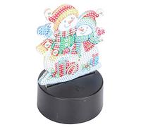 DIY Diamond Painting Night Lights, LED Diamond Painting Night Lights Ornements de maison 3D portables pour le Nouvel An pour la Saint-Valentin pour les fêtes d'anniversaire