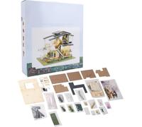 DIY Dollhouse Miniature Bâtiment de jardin en bois romantique 3D -cadeau de meubles